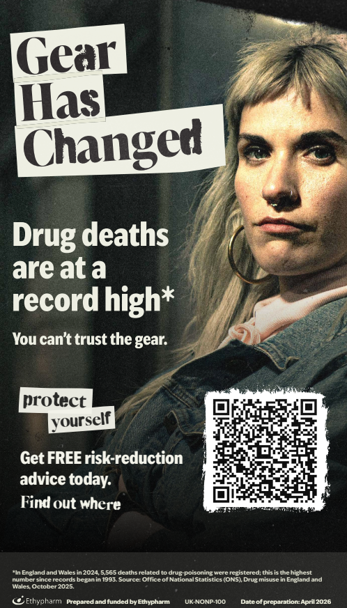 Disease awareness campaign aims to reduce risk of fatal overdose as harder hitting and highly adulterated drugs enter supply